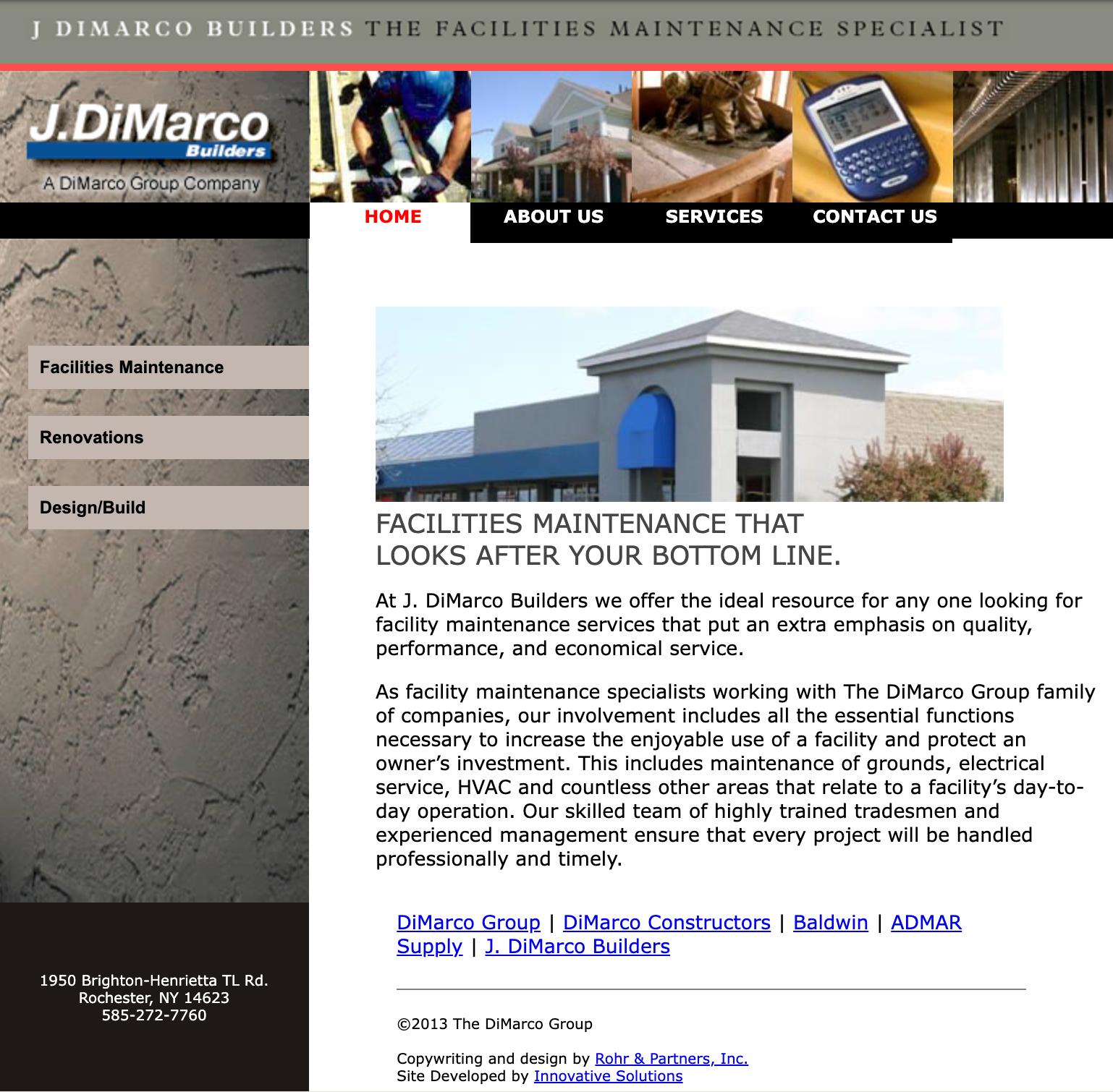 DiMarco Builders Old Site