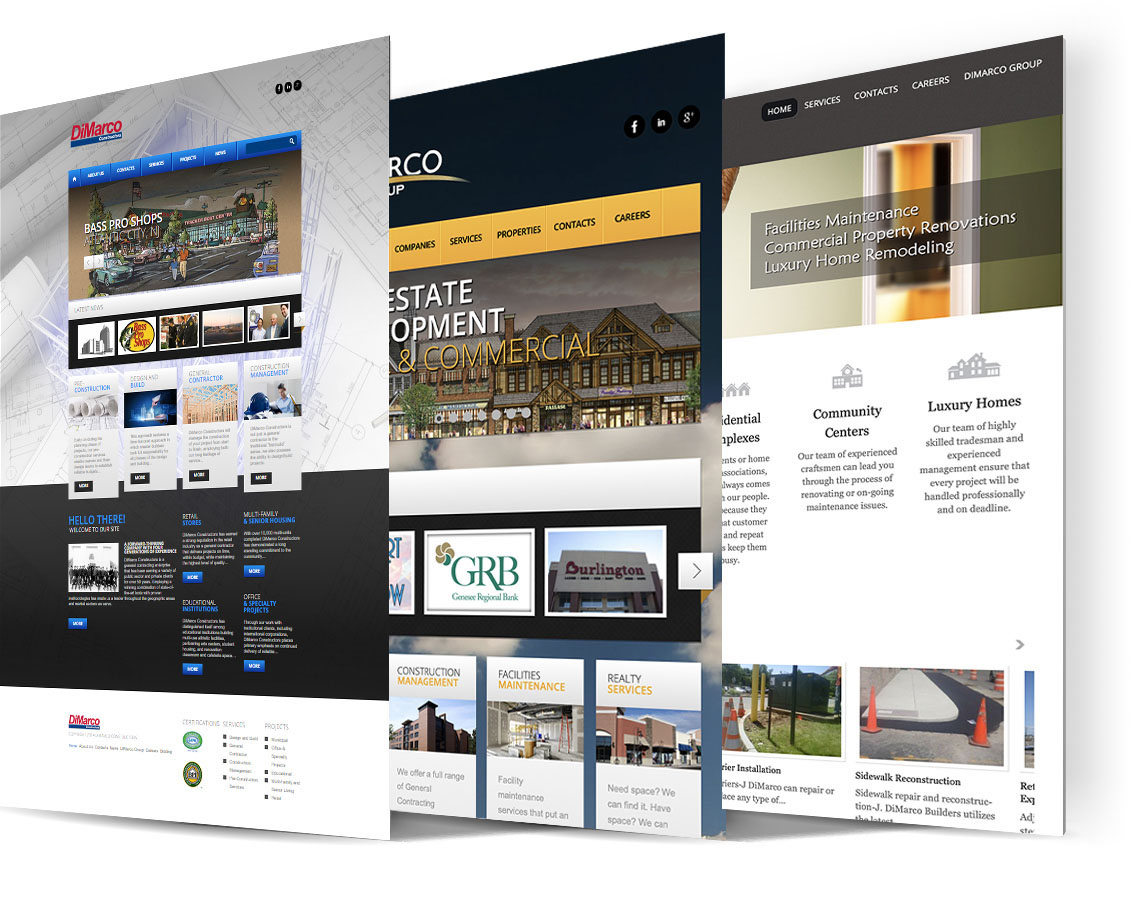 dimarco group web design